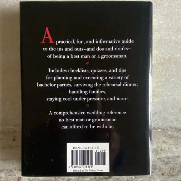 The Best Man’s Handbook - Picture 2 of 2
